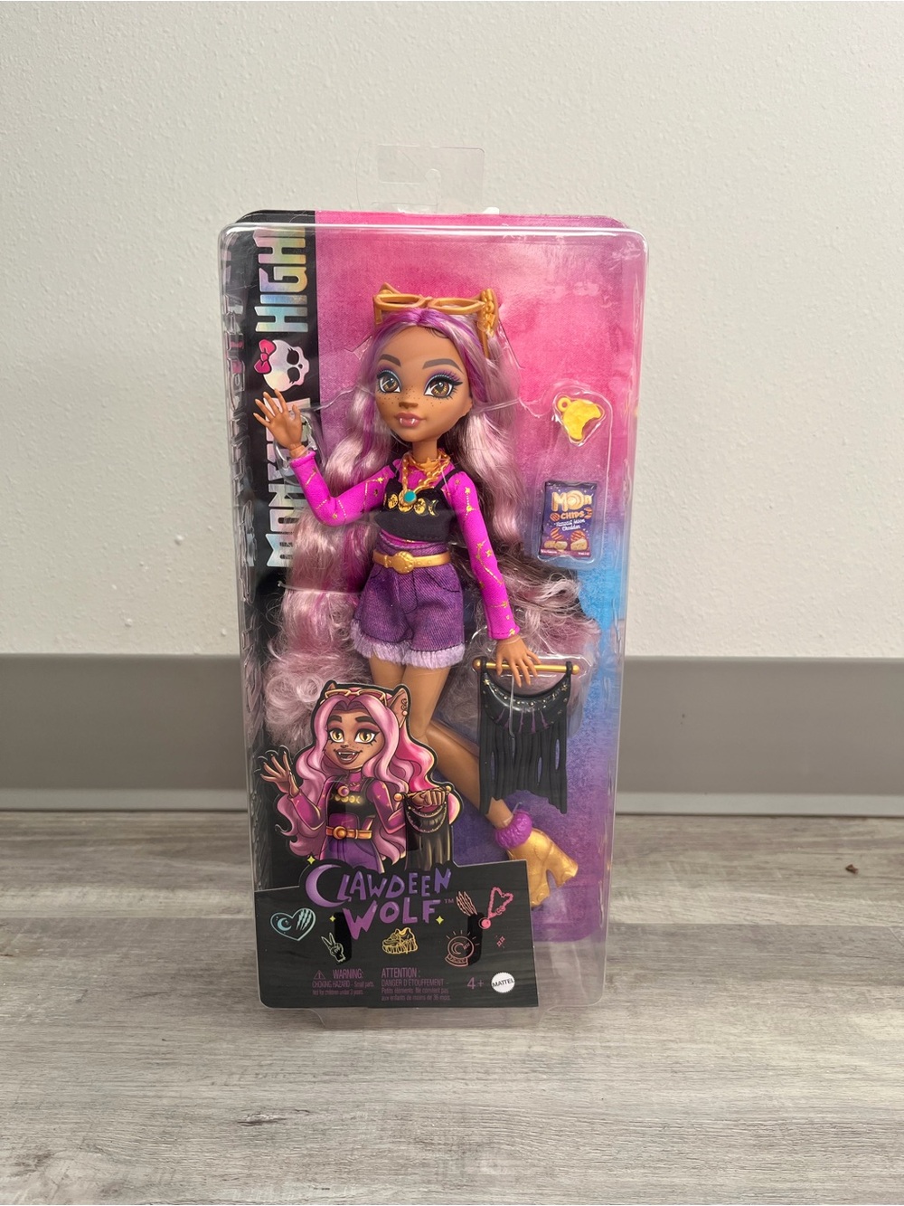 Monster High G3 Clawdeen Wolf Day Out Doll NIB
